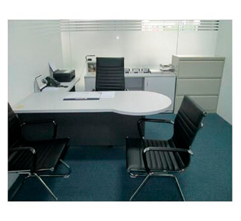 P1809 - P-Shape Freestanding Table...