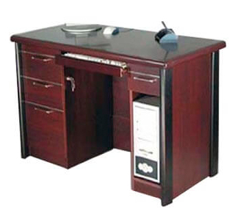 Office Table in Mahogany or Cherry Finish Color...