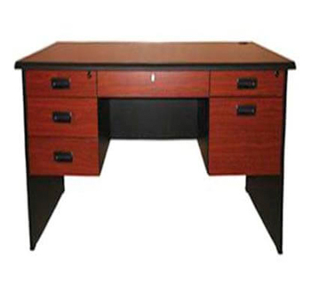 Office Table with Center and Side Drawers...