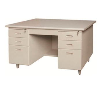 Office Table with Fixed Side Drawers...