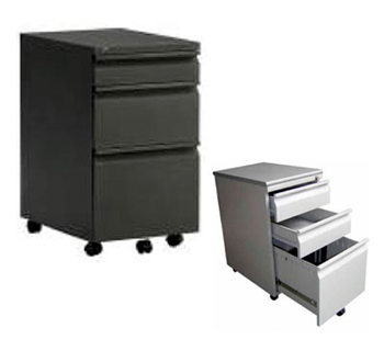 CN065 - 3-Drawer Mobile Cabinet with Pencil Tray...